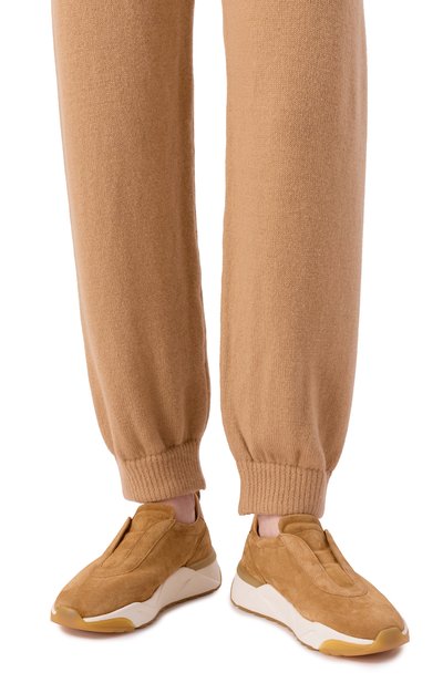 Замшевые кроссовки SANTONI, арт. WBIG61431BTTKEAU, фото 2