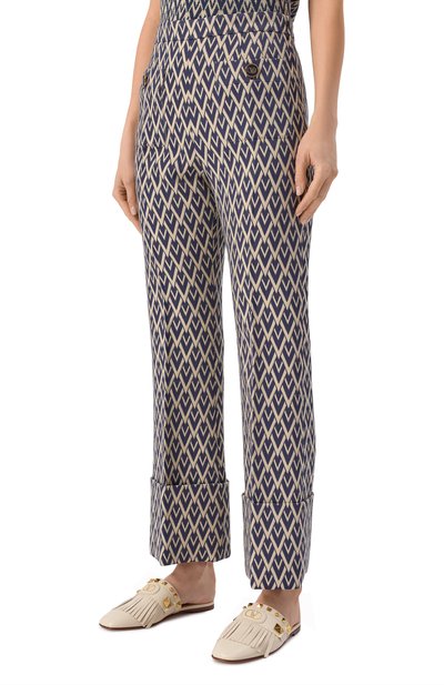 Шерстяные брюки VALENTINO, арт. 6B3RB647915, фото 3