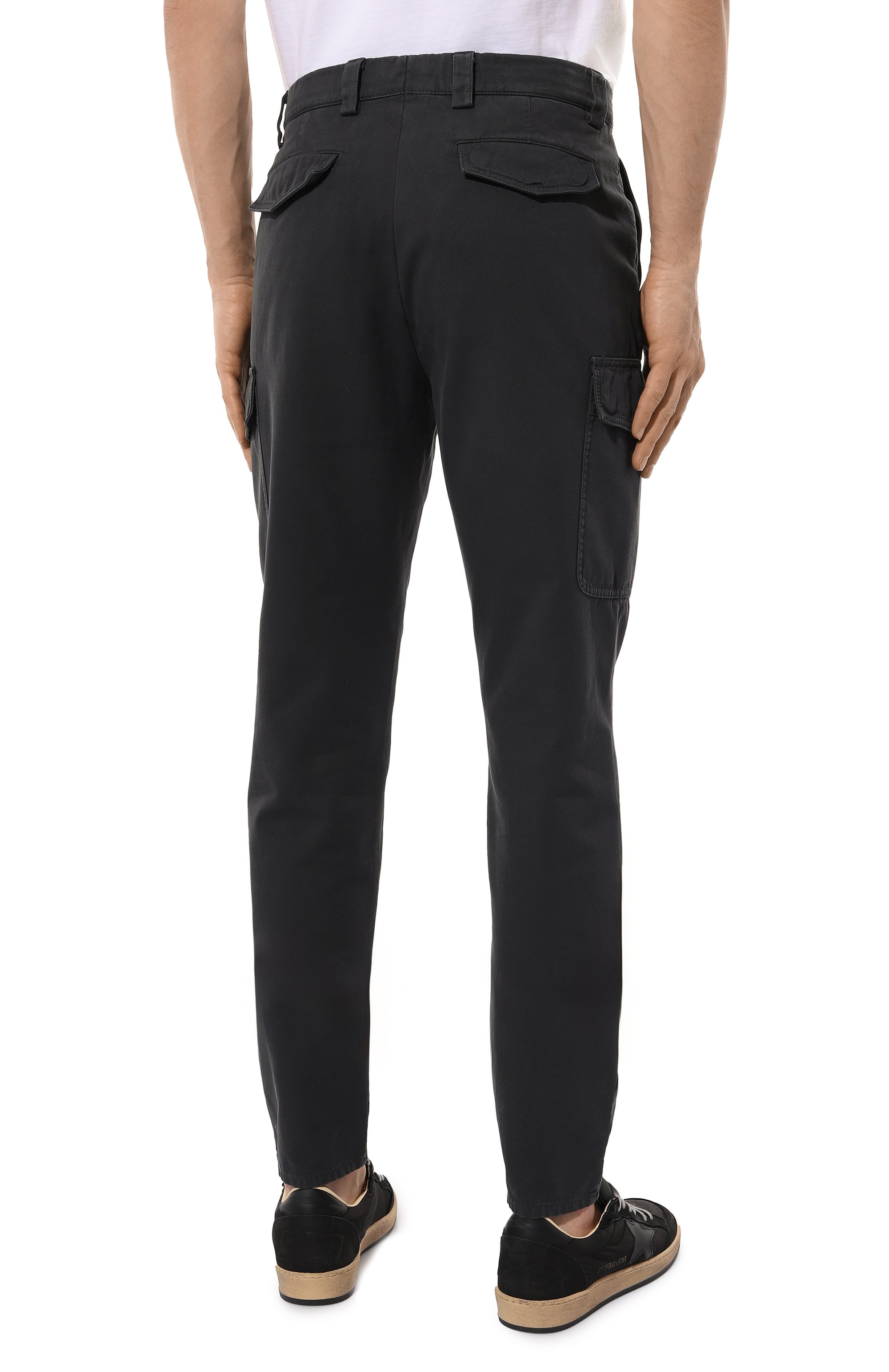 Хлопковые брюки-карго BRUNELLO CUCINELLI, арт. M252DE1890, фото 4