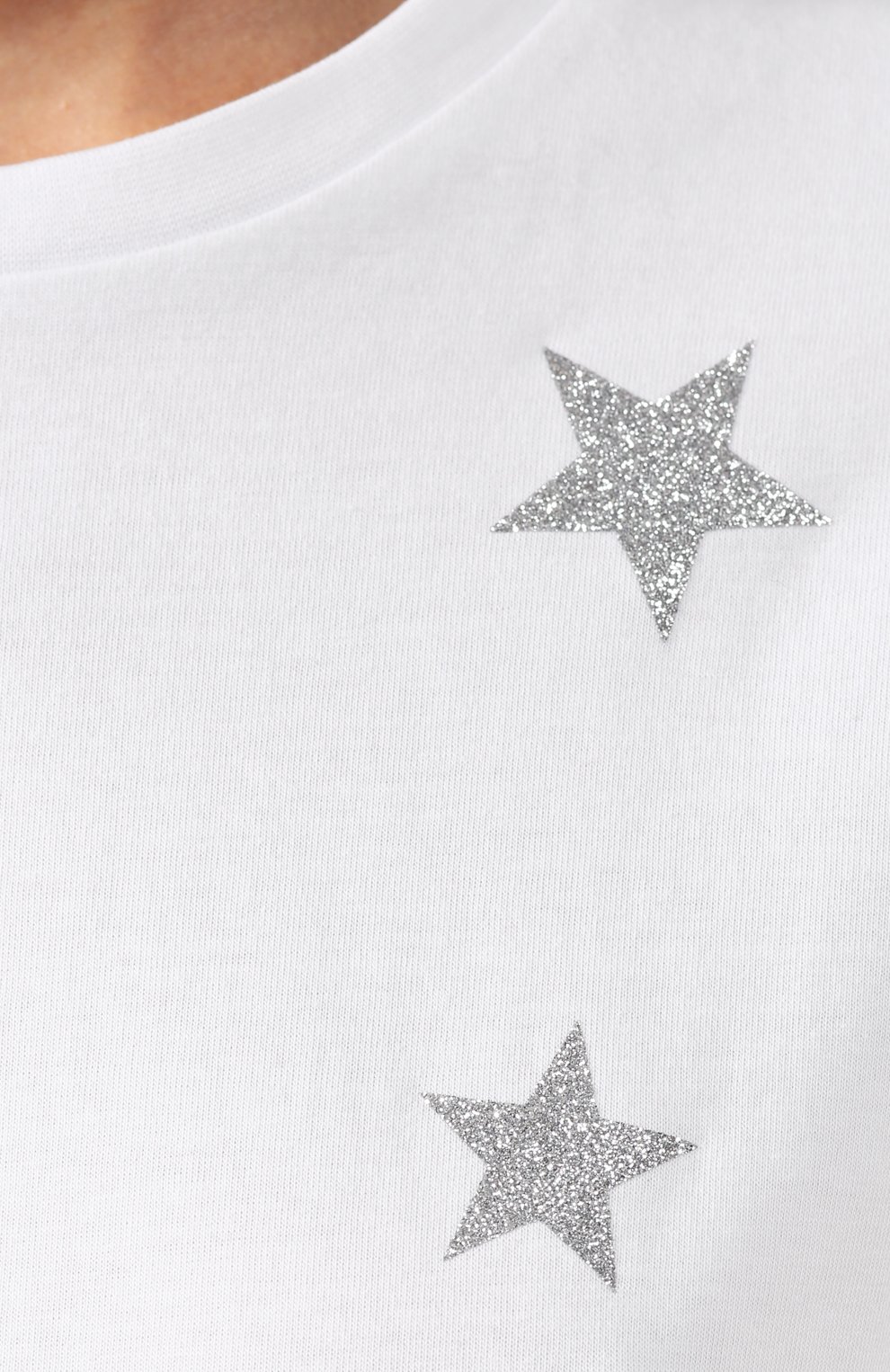 Хлопковая футболка SEVEN LAB, арт. T20-SILVER STARS G white, фото 5
