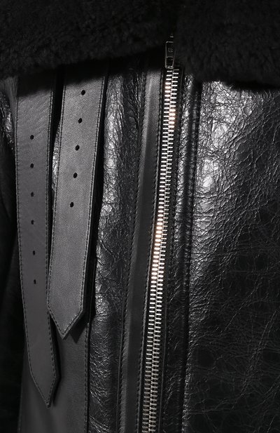 Укороченная дубленка свободного кроя BALENCIAGA, арт. 518095/TSH11, фото 5