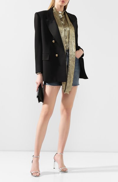 Шерстяной жакет SAINT LAURENT, арт. 614347/Y512W, фото 2