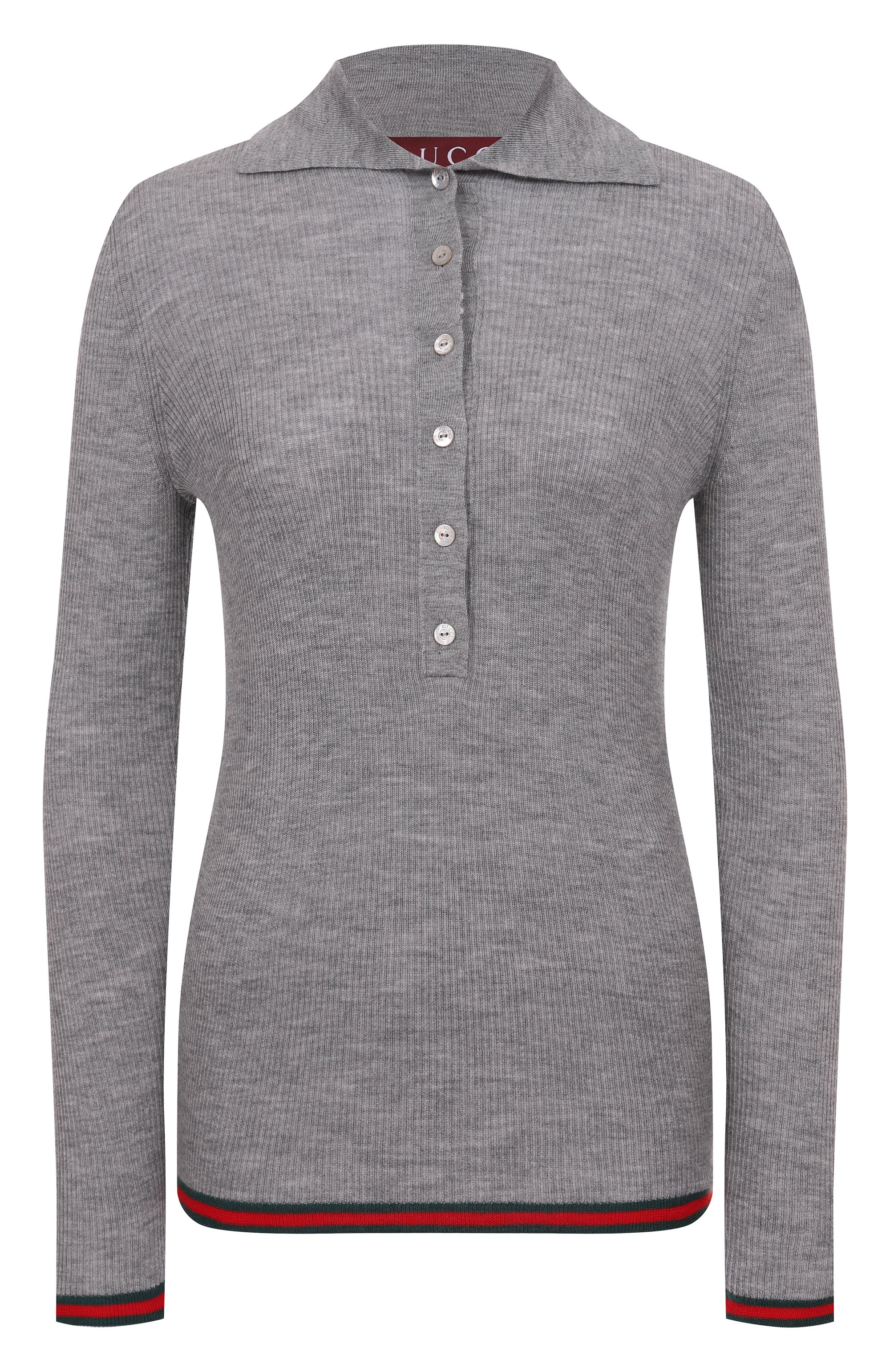 Поло из кашемира и шелка GUCCI, арт. 810315/XKD8J, фото 1