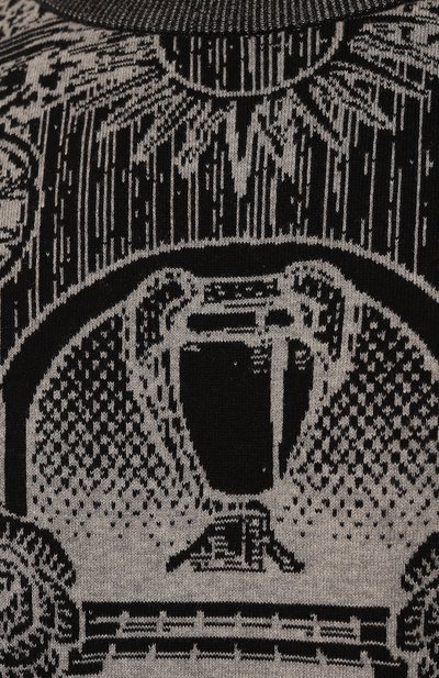 Хлопковый джемпер LES BENJAMINS черно-белого цвета по цене 25850 руб., арт. LB23SSH0EMUKN-004, фото 5 Хлопковый джемпер LES BENJAMINS, арт. LB23SSH0EMUKN-004, фото 5