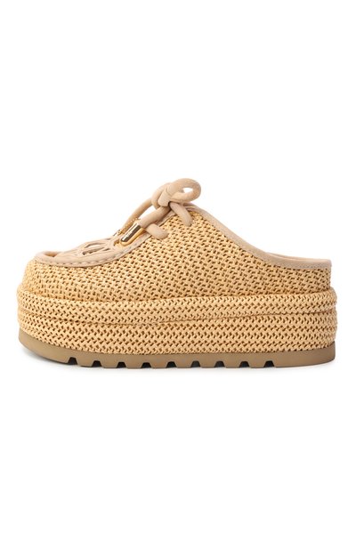 Текстильные сабо blizzard NAKED WOLFE, арт. BLIZZARD/RAFIA, фото 4