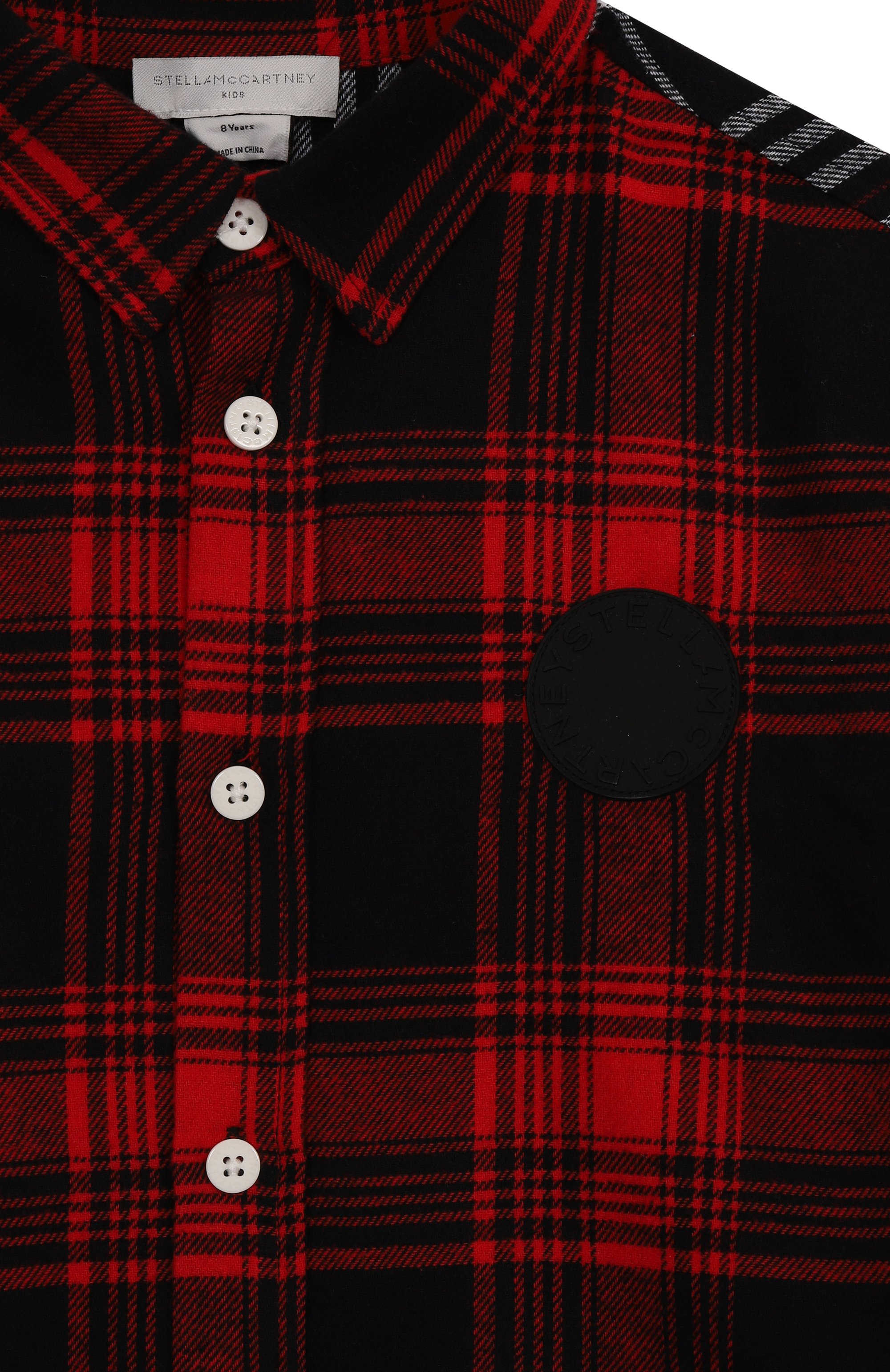 Хлопковая рубашка STELLA MCCARTNEY, арт. TX5P20, фото 3