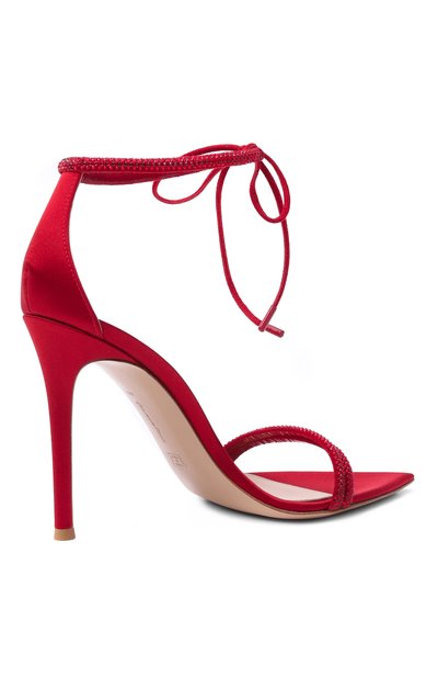 Кожаные босоножки montecarlo GIANVITO ROSSI, арт. G61408.15RIC.CMIRGRG, фото 5