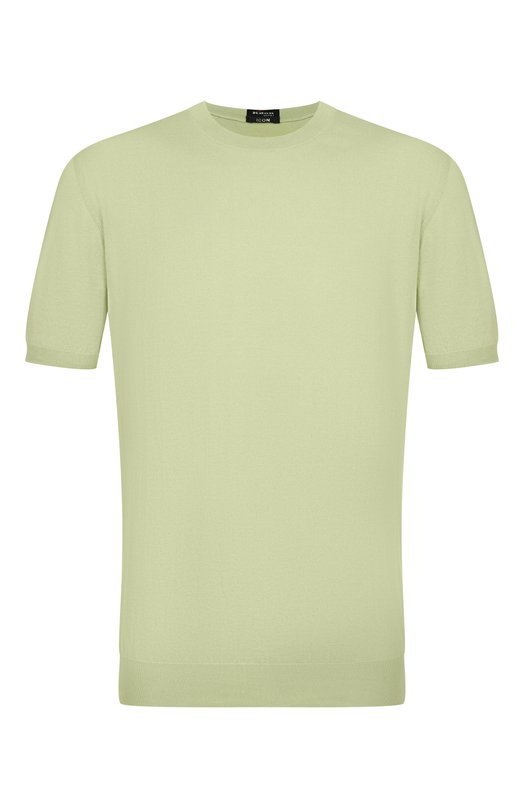 Хлопковый джемпер Kiton UMKXX37K363 Зелёный UMKXX37K363