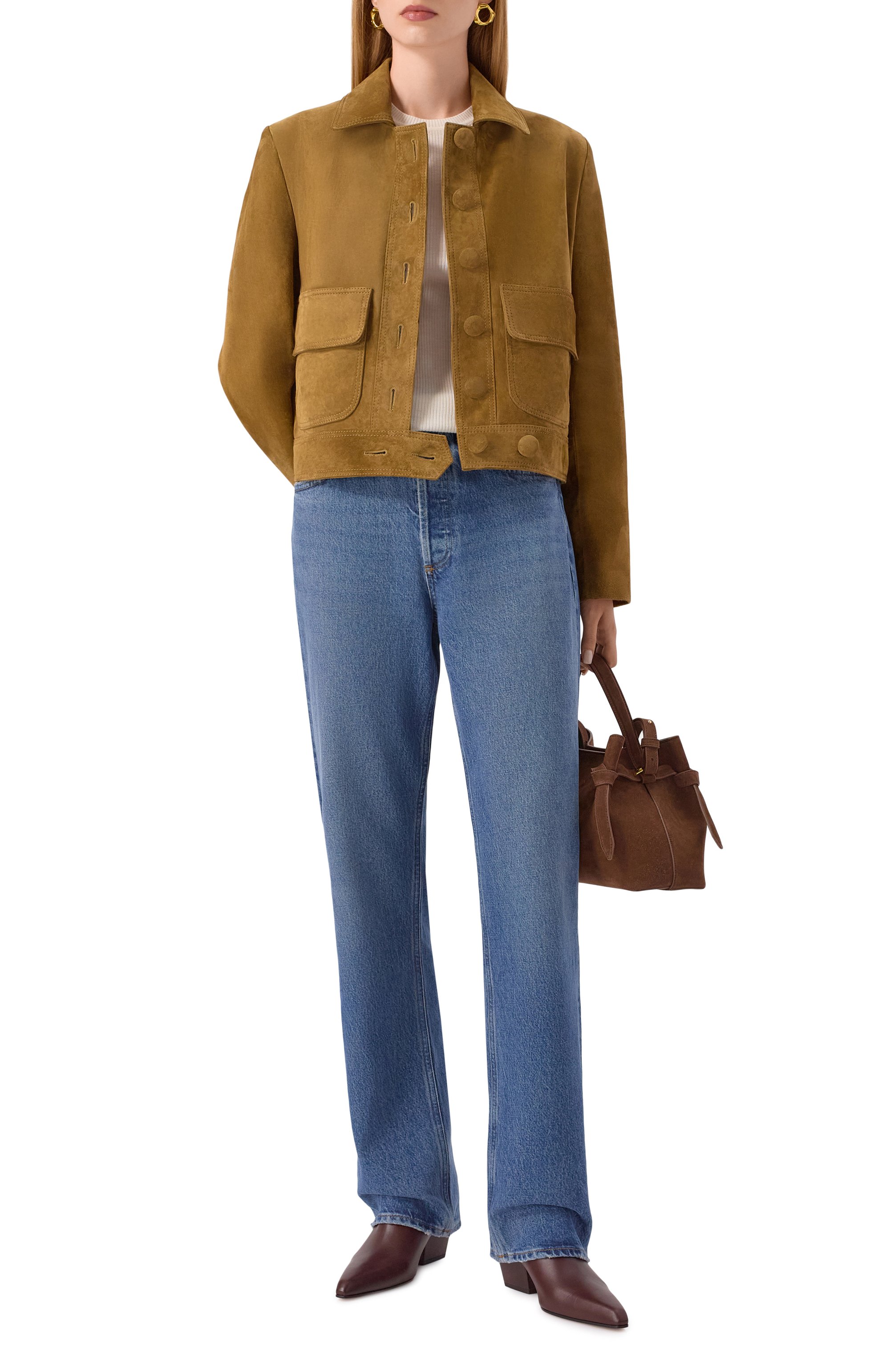 Замшевая куртка MASLOV, арт. MZ01, фото 2