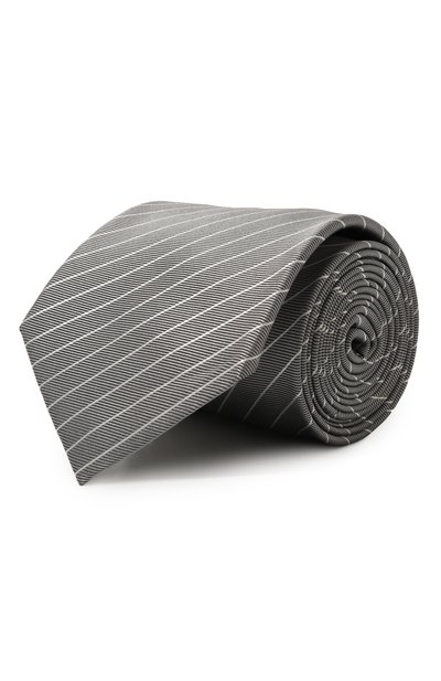 Мужской шелковый галстук EMPORIO ARMANI, арт. 340275/4R640