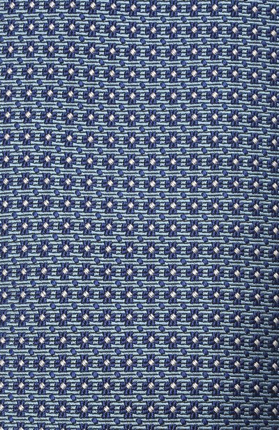 Шелковый галстук ZEGNA голубого цвета по цене 19650 руб., арт. Z2D03T/1XW, фото 4 Шелковый галстук ZEGNA, арт. Z2D03T/1XW, фото 4