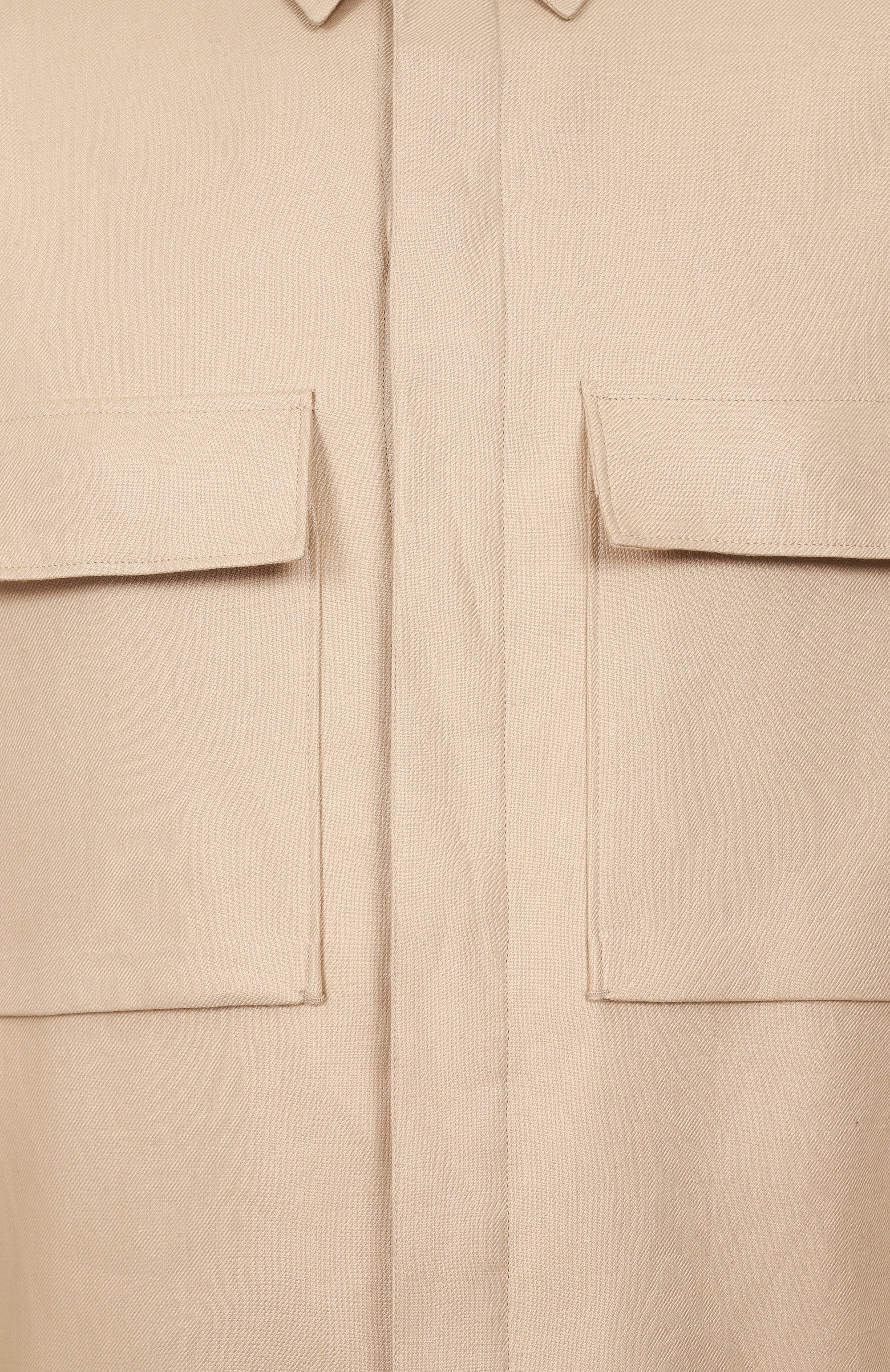 Льня�ная рубашка ZEGNA, арт. S0T10B/UFV60A9, фото 6