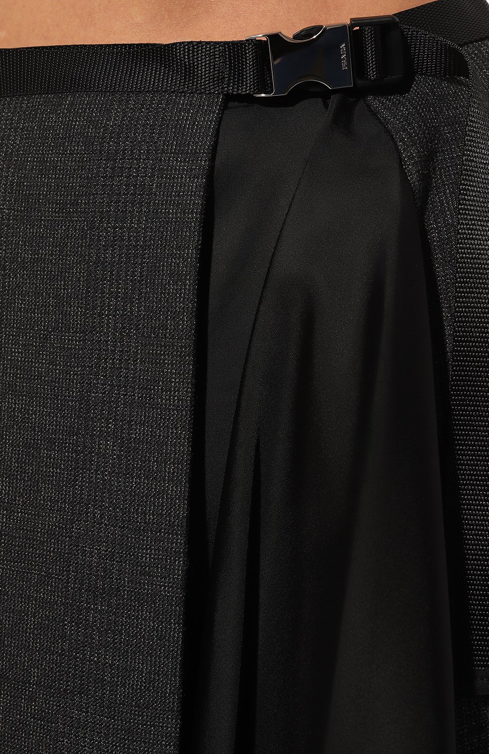 Шерстяная юбка PRADA, арт. P101TH-1Y34-F0806-212, фото 5