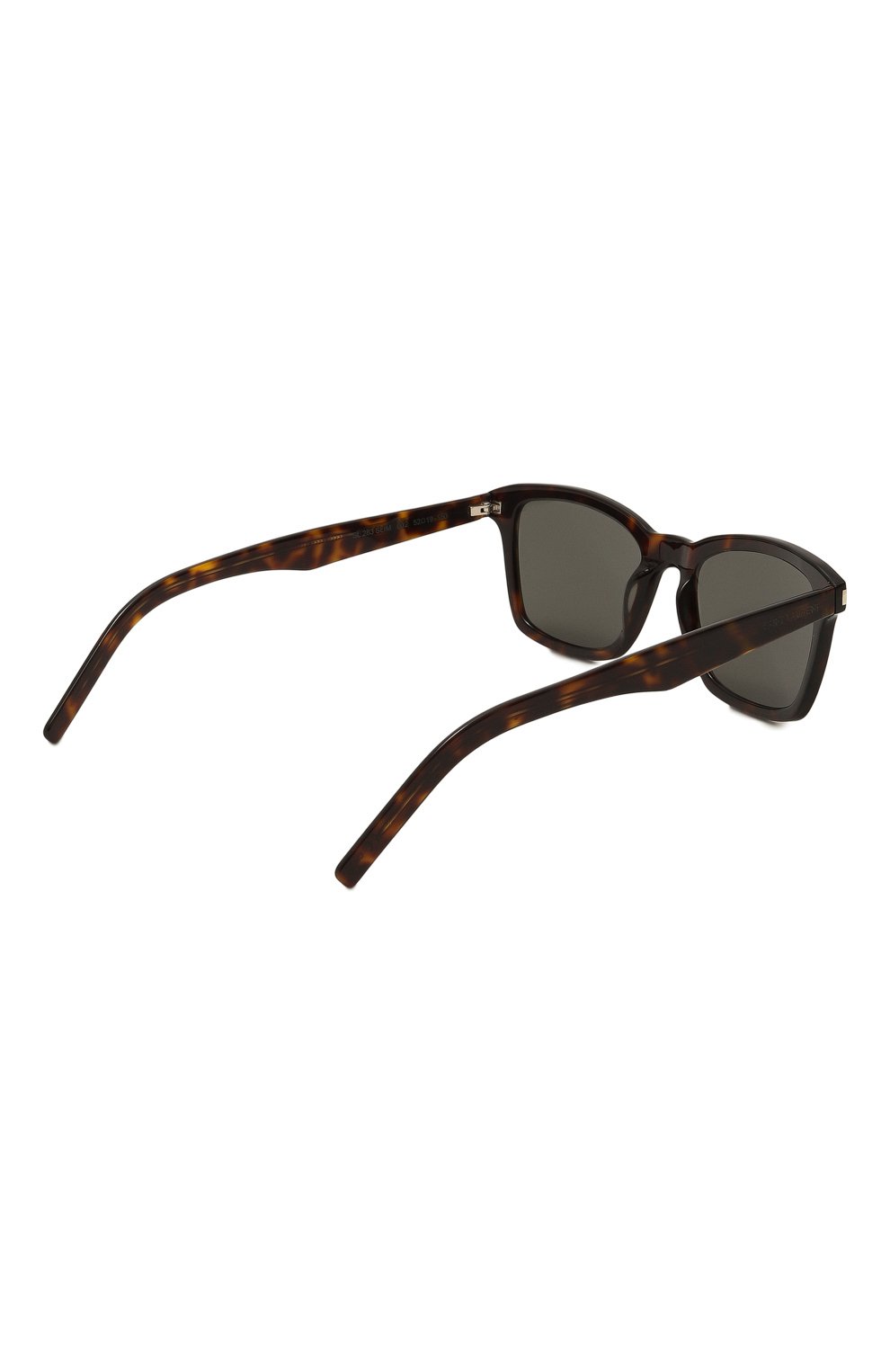 Солнцезащитные очки SAINT LAURENT темно-коричневого цвета по цене 32150 руб., арт. SL 283 SLIM, фото 4 Солнцезащитные очки SAINT LAURENT, арт. SL 283 SLIM, фото 4