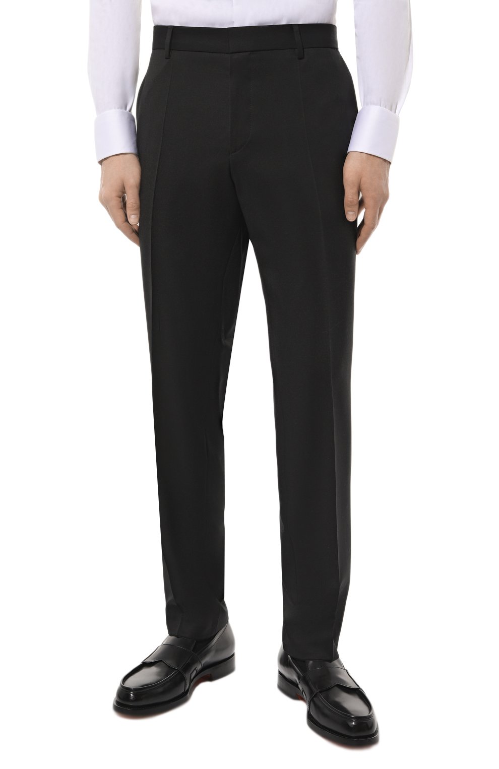 Шерстяные брюки BOSS, арт. 50469174, фото 3