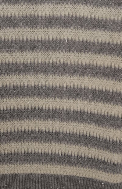 Свитер из кашемира и шерсти BRUNELLO CUCINELLI, арт. BBMM76900A, фото 3