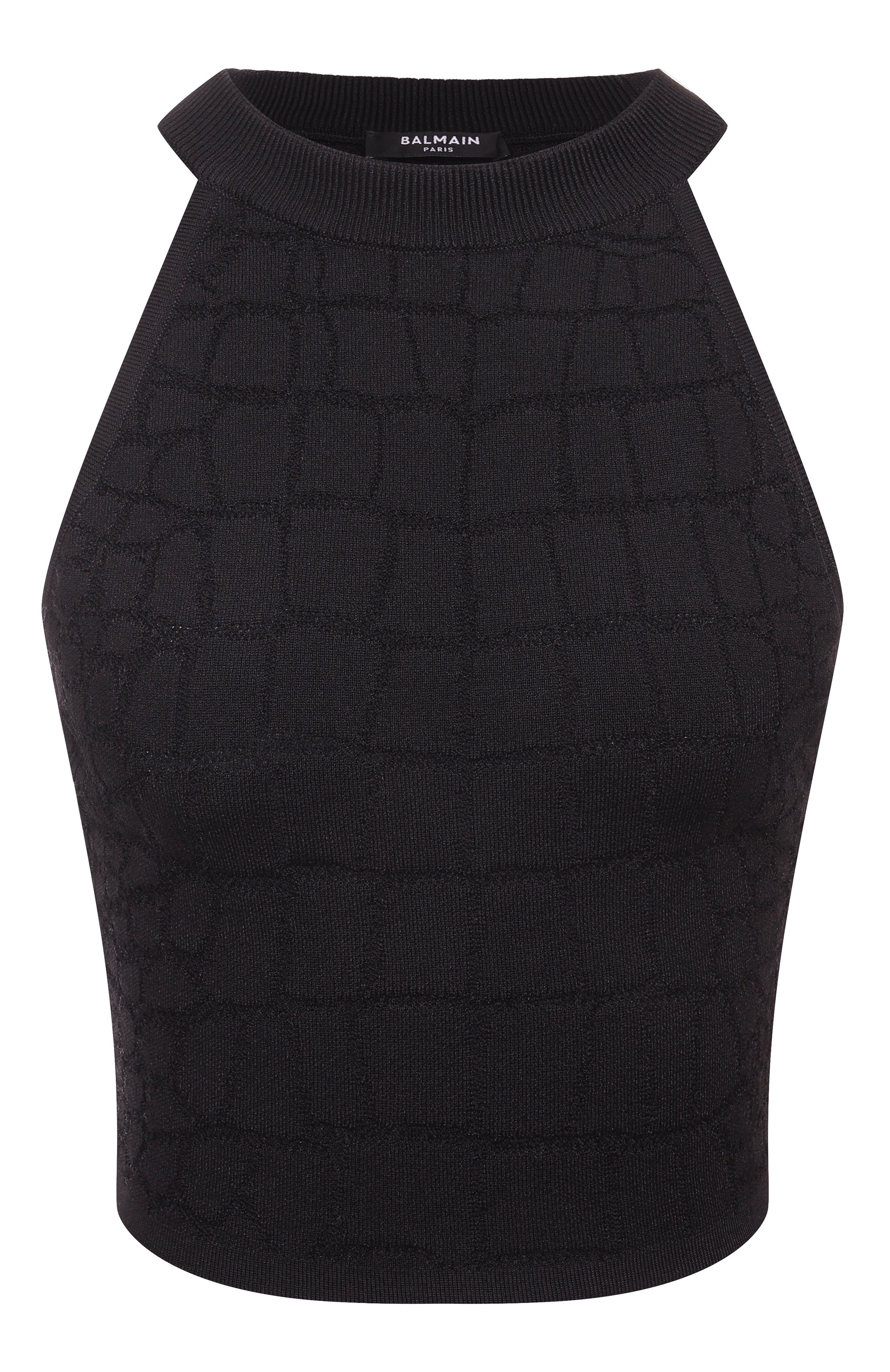 Топ из вискозы BALMAIN, арт. FF0AB027/KJ14, фото 1