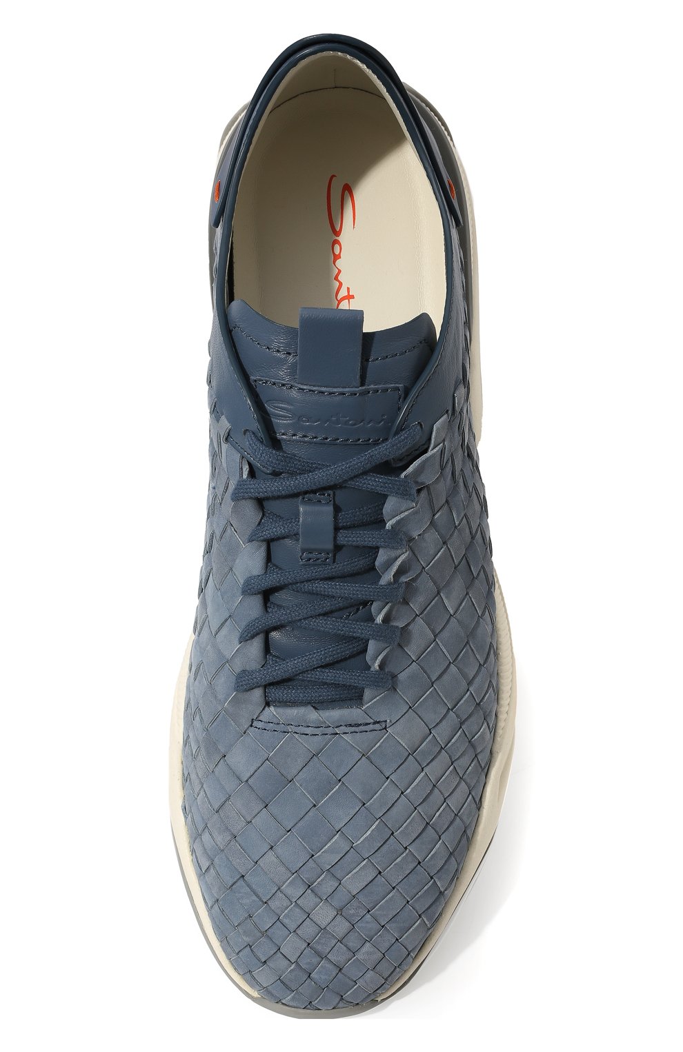 Кожаные кроссовки SANTONI, арт. MBIM21685BGRCFNKU47, фото 6