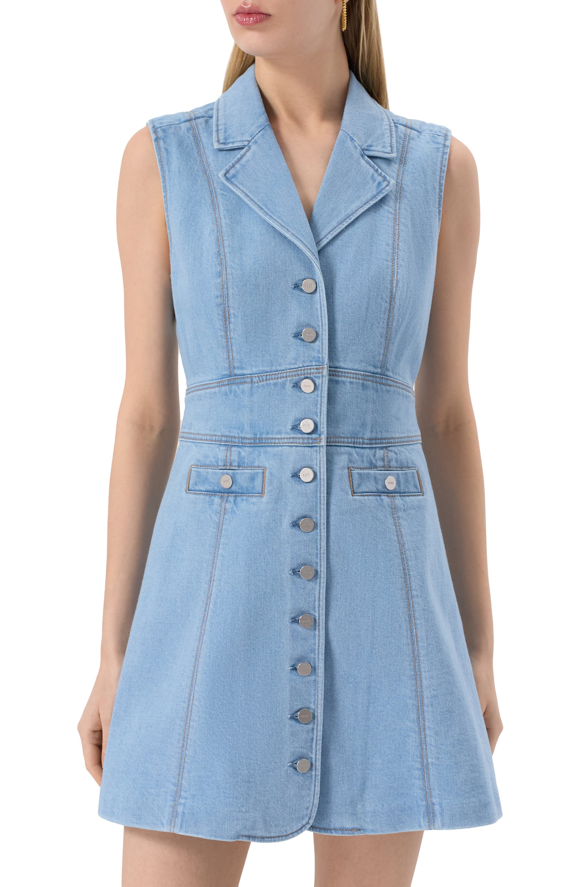 Джинсовое платье PAIGE, арт. 1F93635-B975, фото 3