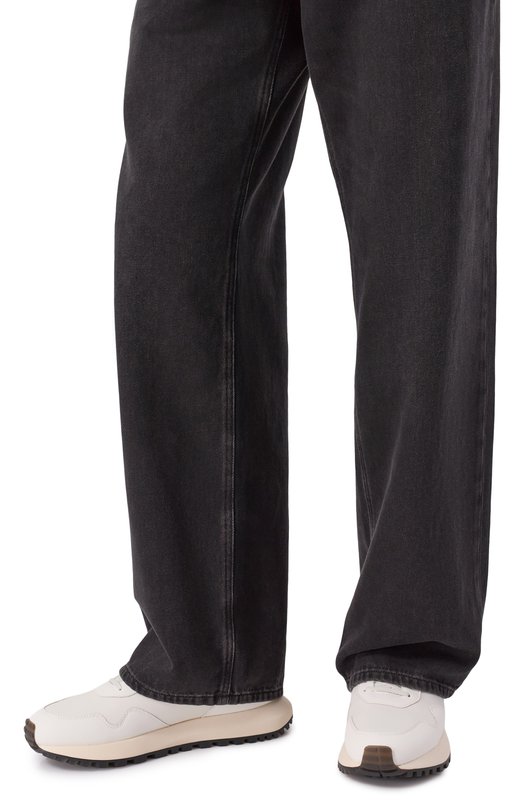 Комбинированные кроссовки Emporio Armani EM003738/AF19532 Белый  EM003738/AF19532 Фото 3