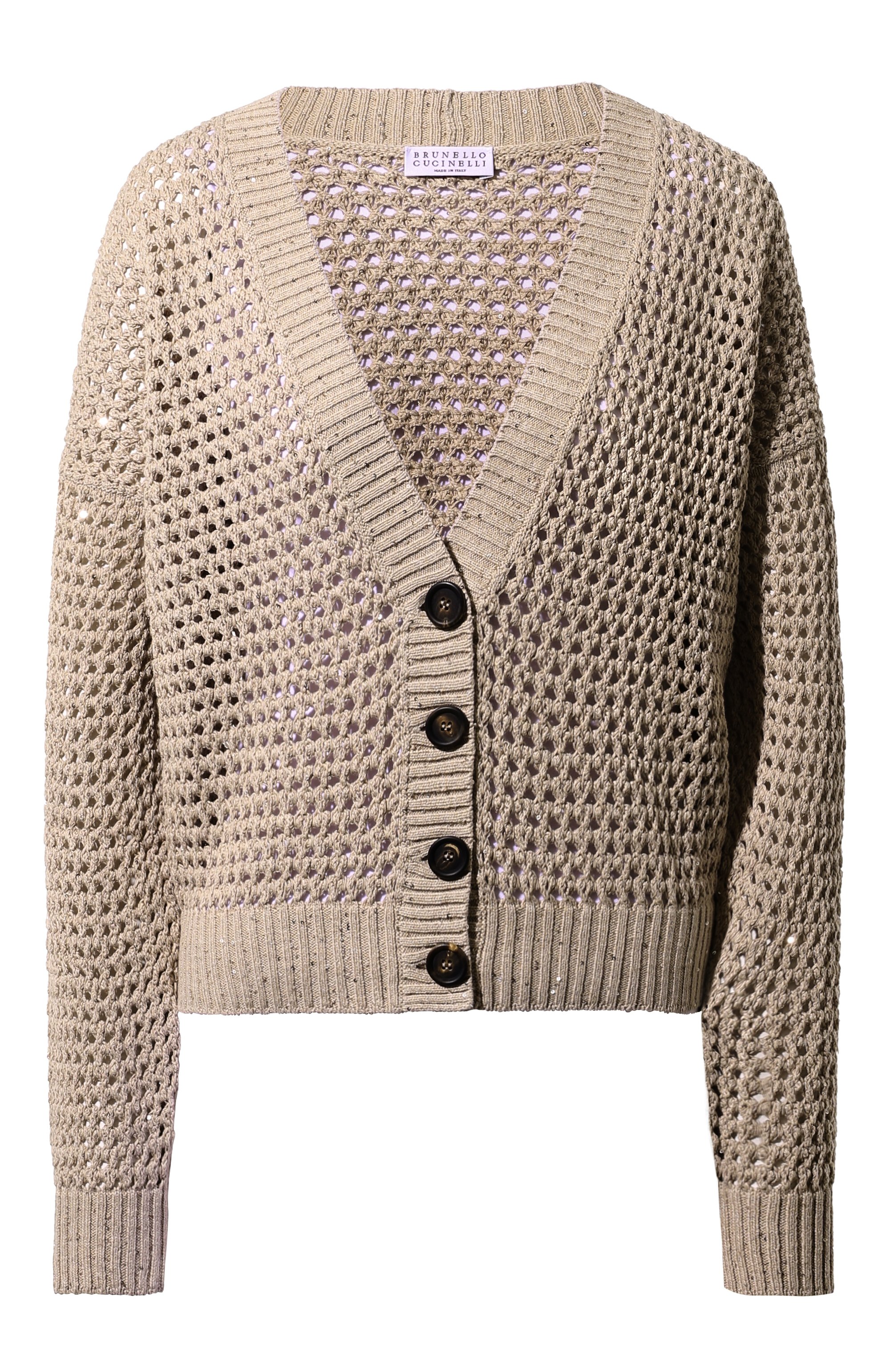 Хлопковый кардиган BRUNELLO CUCINELLI, арт. MDV796806, фото 1