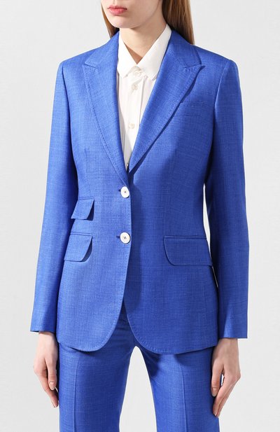 Жакет из смеси шелка и кашемира KITON, арт. D20513K06S28, фото 3