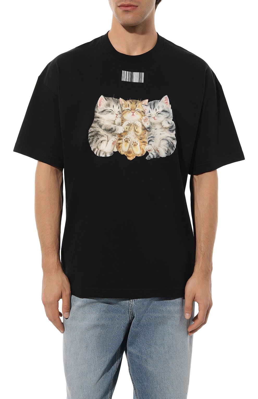 Хлопковая футболка VTMNTS, арт. VL18TR600BS, фото 6