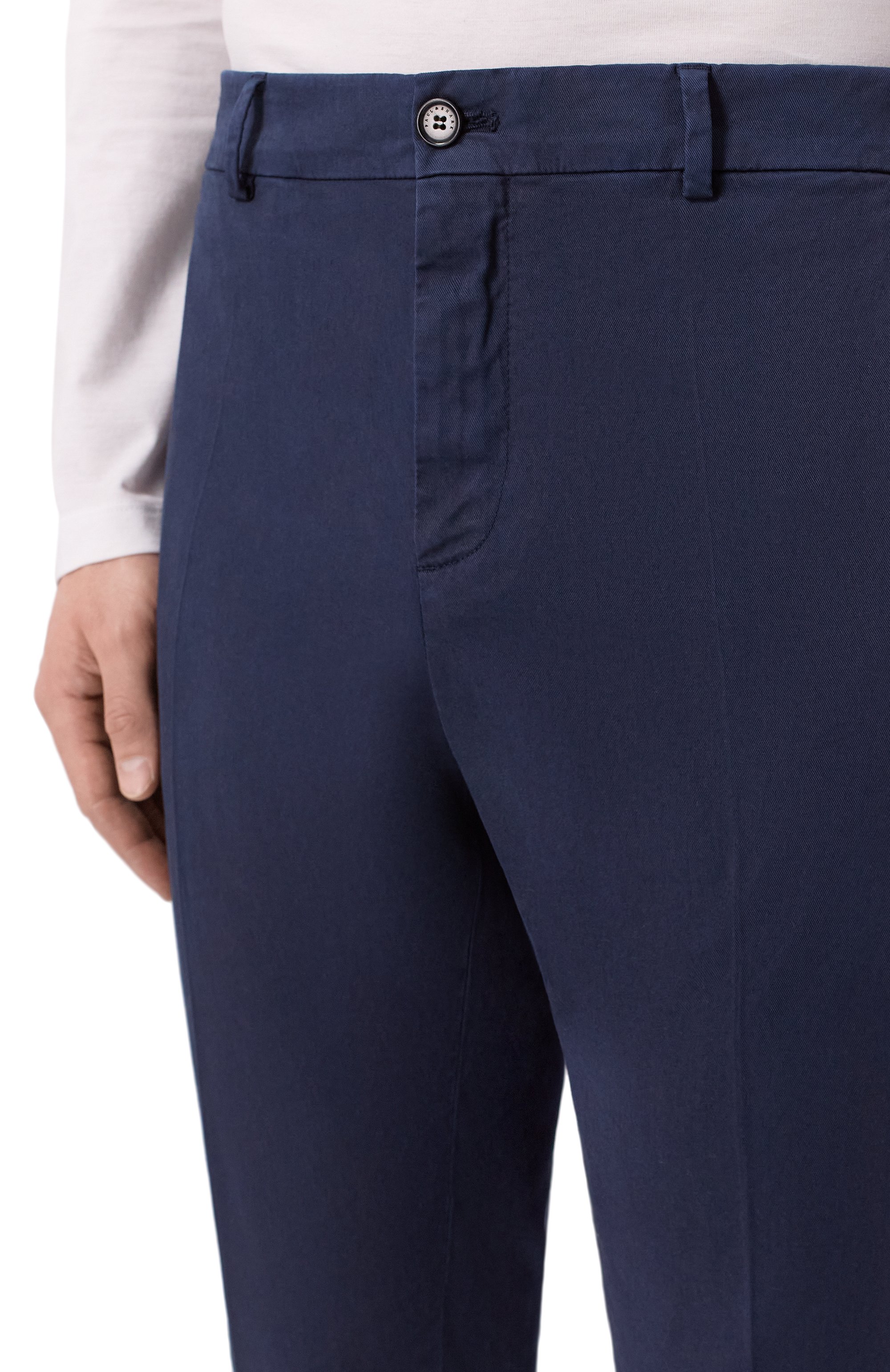 Брюки из хлопка и лиоцелла PAUL&SHARK, арт. 99314016, фото 5