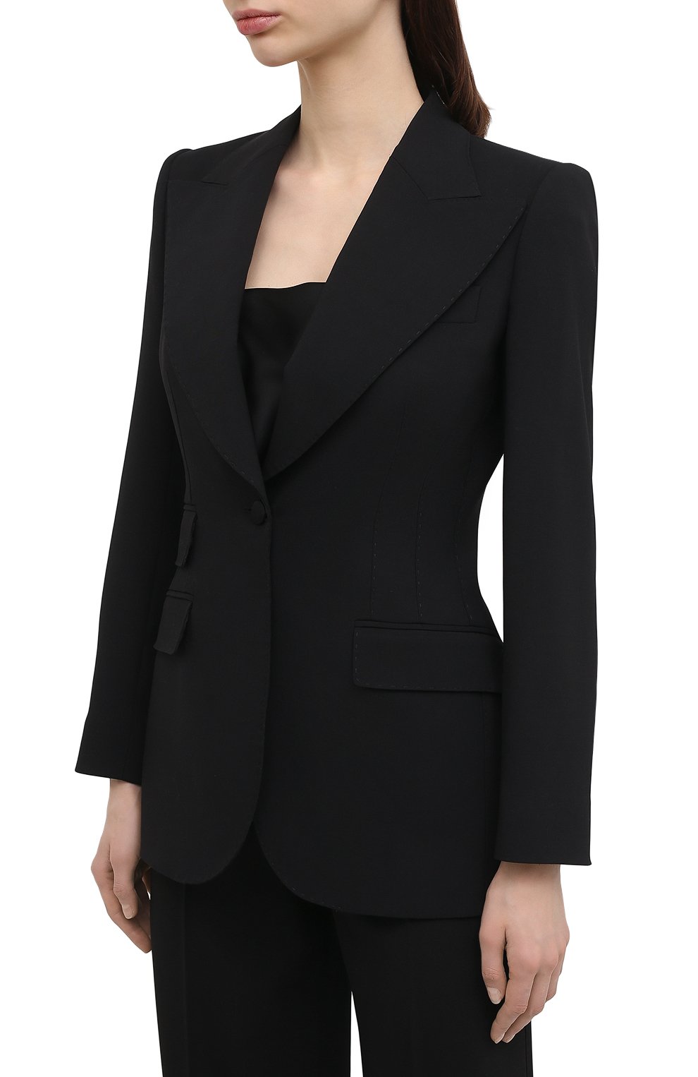 Шерстяной жакет DOLCE & GABBANA, арт. F29D0T/FUBAJ, фото 3