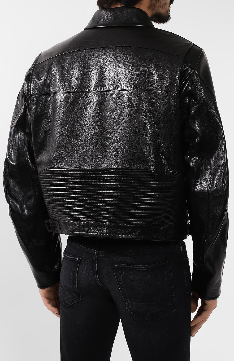 Кожаная куртка BALENCIAGA, арт. 594594/TGS08, фото 4