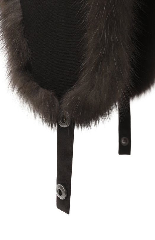 Шапка-ушанка Antistorm с отделкой из соболя Black Sable BS-MНASW-EB Коричневый  BS-MНASW-EB Фото 3