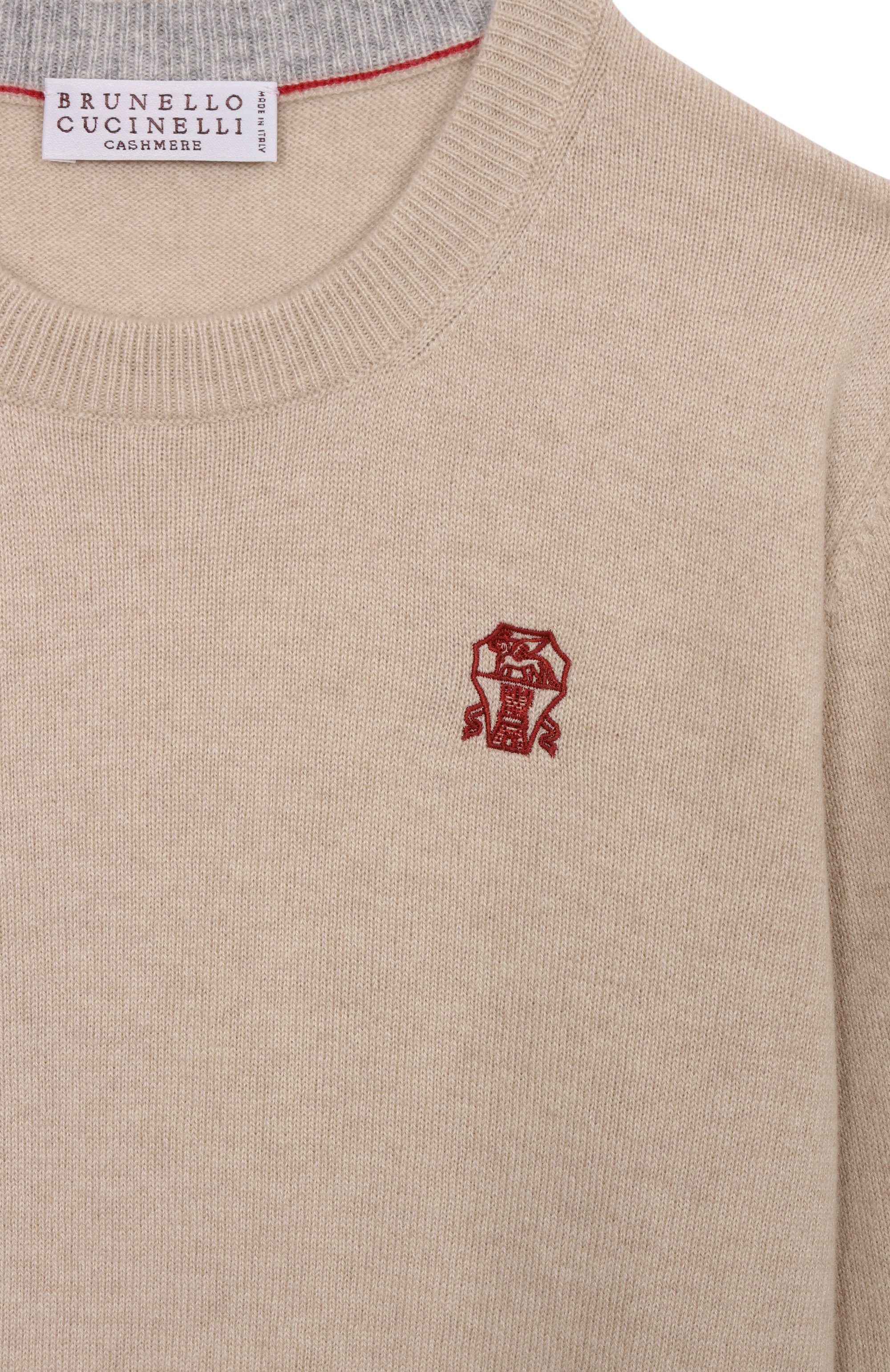 Кашемировый пуловер BRUNELLO CUCINELLI, арт. B22M10010B, фото 3