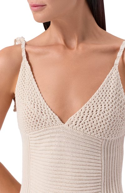 Хлопковое платье THE ATTICO, арт. 250WCA00417/CCC105AA/556, фото 5