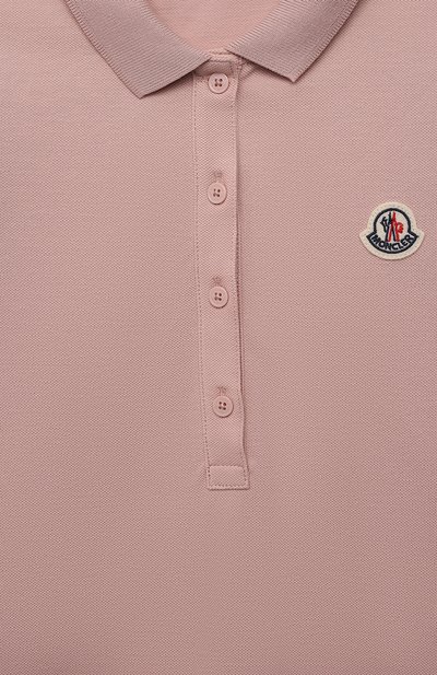 Хлопковое платье MONCLER, арт. G1-954-8I700-10-8496F/12-14A, фото 3