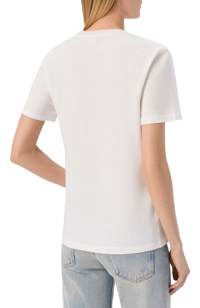 Хлопковая футболка CHLOÉ, арт. CH26SJH11802, фото 4