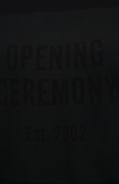 Хлопковое худи OPENING CEREMONY черного цвета по цене 30700 руб., арт. YWBB006F21FLE001, фото 5 Хлопковое худи OPENING CEREMONY, арт. YWBB006F21FLE001, фото 5