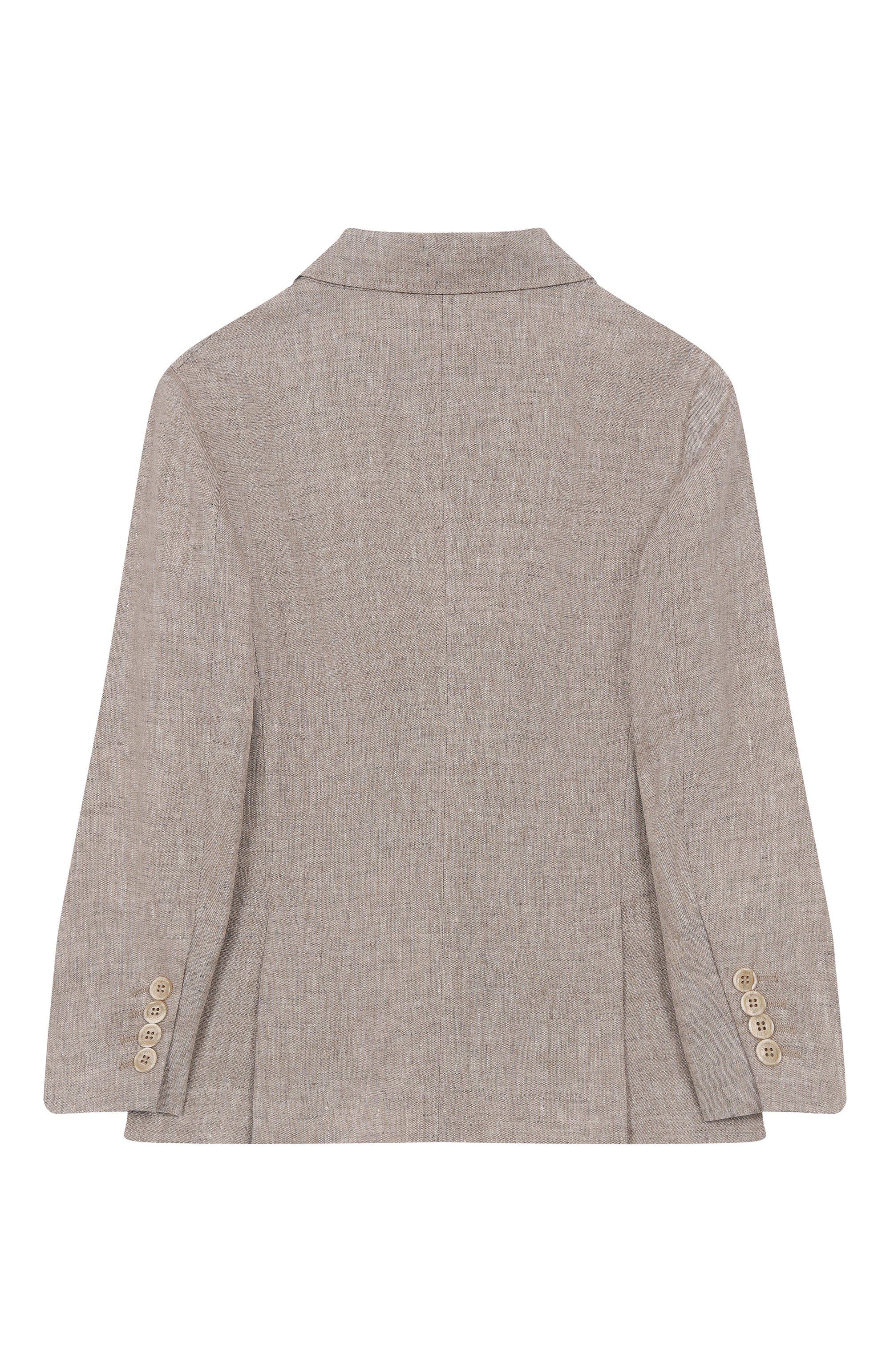 Льняной пиджак BRUNELLO CUCINELLI, арт. BB430K729B, фото 2