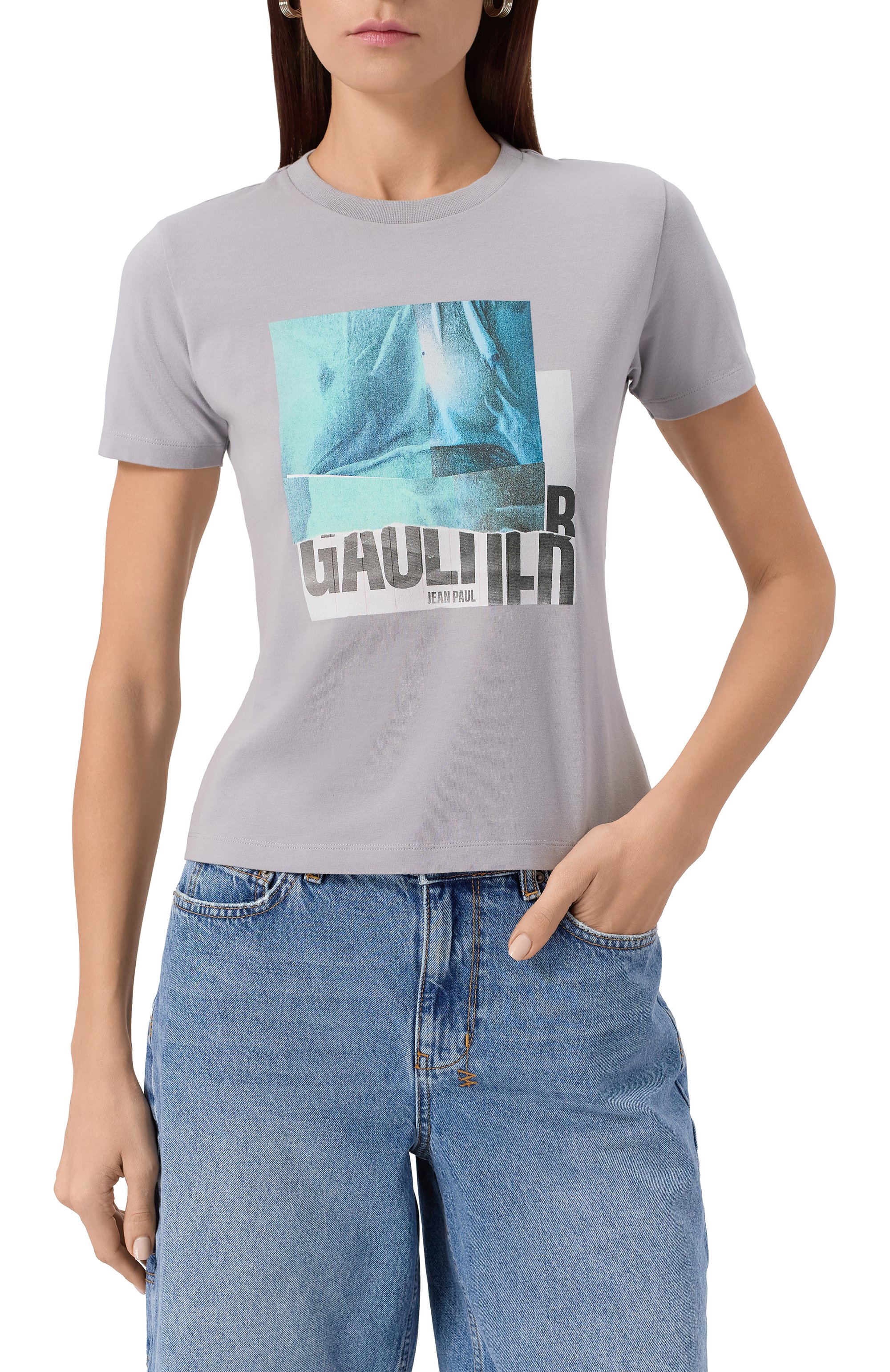 Хлопковая футболка JEAN PAUL GAULTIER, арт. 25/03-W-T0294/J002, фото 3