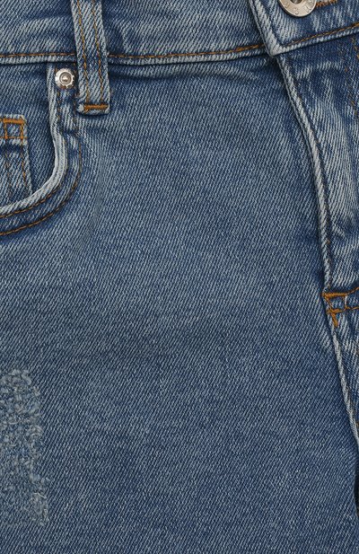 Джинсовые шорты MSGM KIDS, арт. MS028779, фото 3