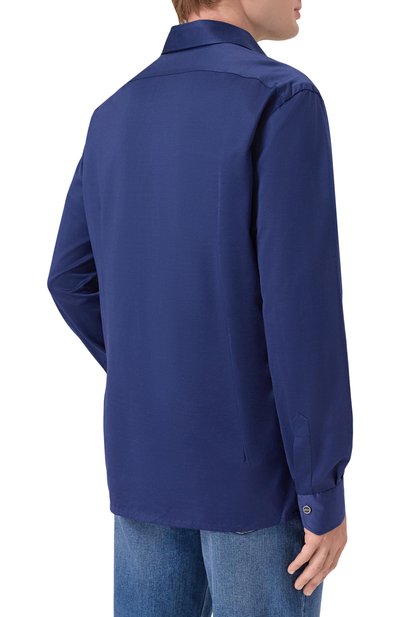 Хлопковая рубашка KITON, арт. UMCNERHH09665, фото 4