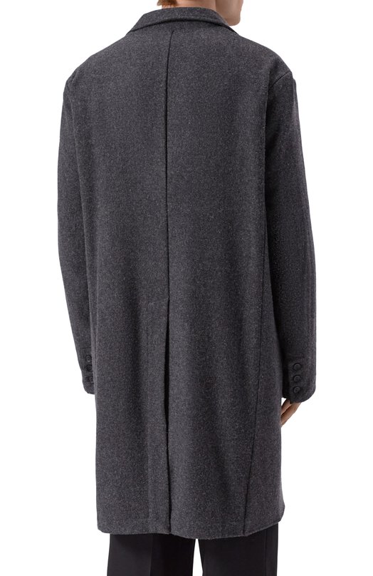 Пальто из шерсти и вискозы Andrea Ya'aqov 25M0RC34/W00L CASHMERE Серый  25M0RC34/W00L CASHMERE Фото 4