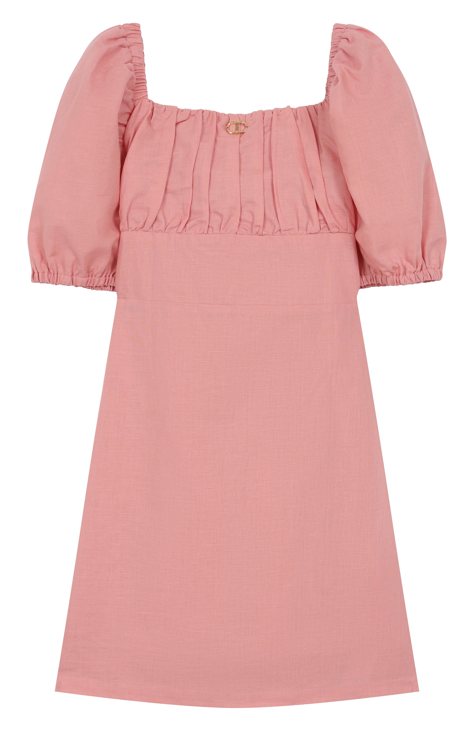 Платье изо льна и хлопка TWINSET, арт. 251GJ2406, фото 1