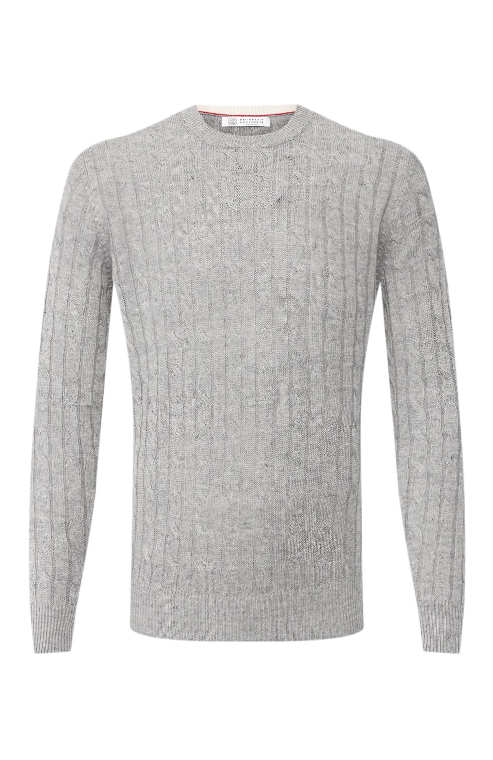 Джемпер изо льна и хлопка BRUNELLO CUCINELLI, арт. M2L76020, фото 1