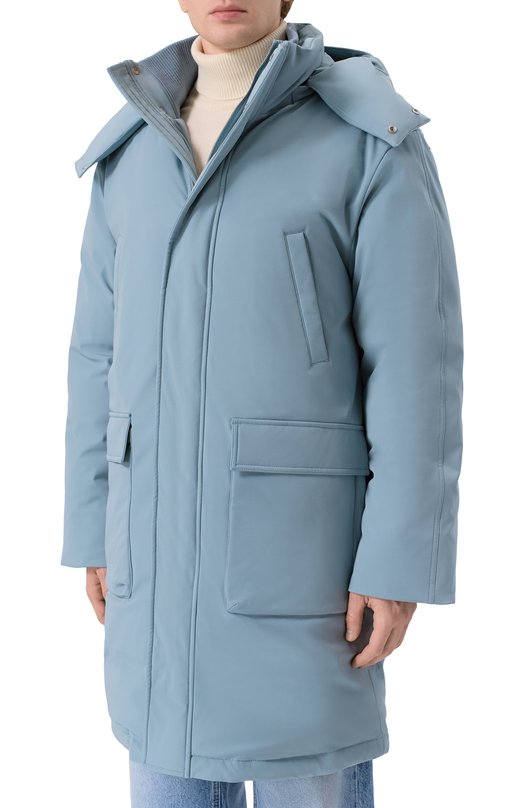 Пуховая парка Chukotka 12 STOREEZ 127513 Голубой  127513 Фото 3