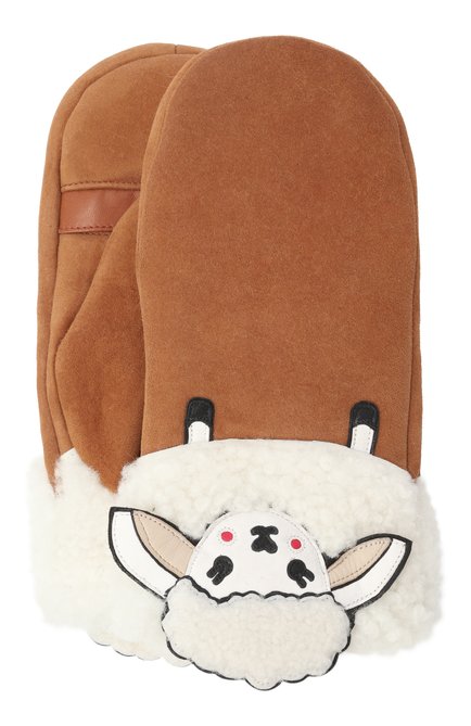 Женские варежки из овчины AGNELLE, арт. BELYMF