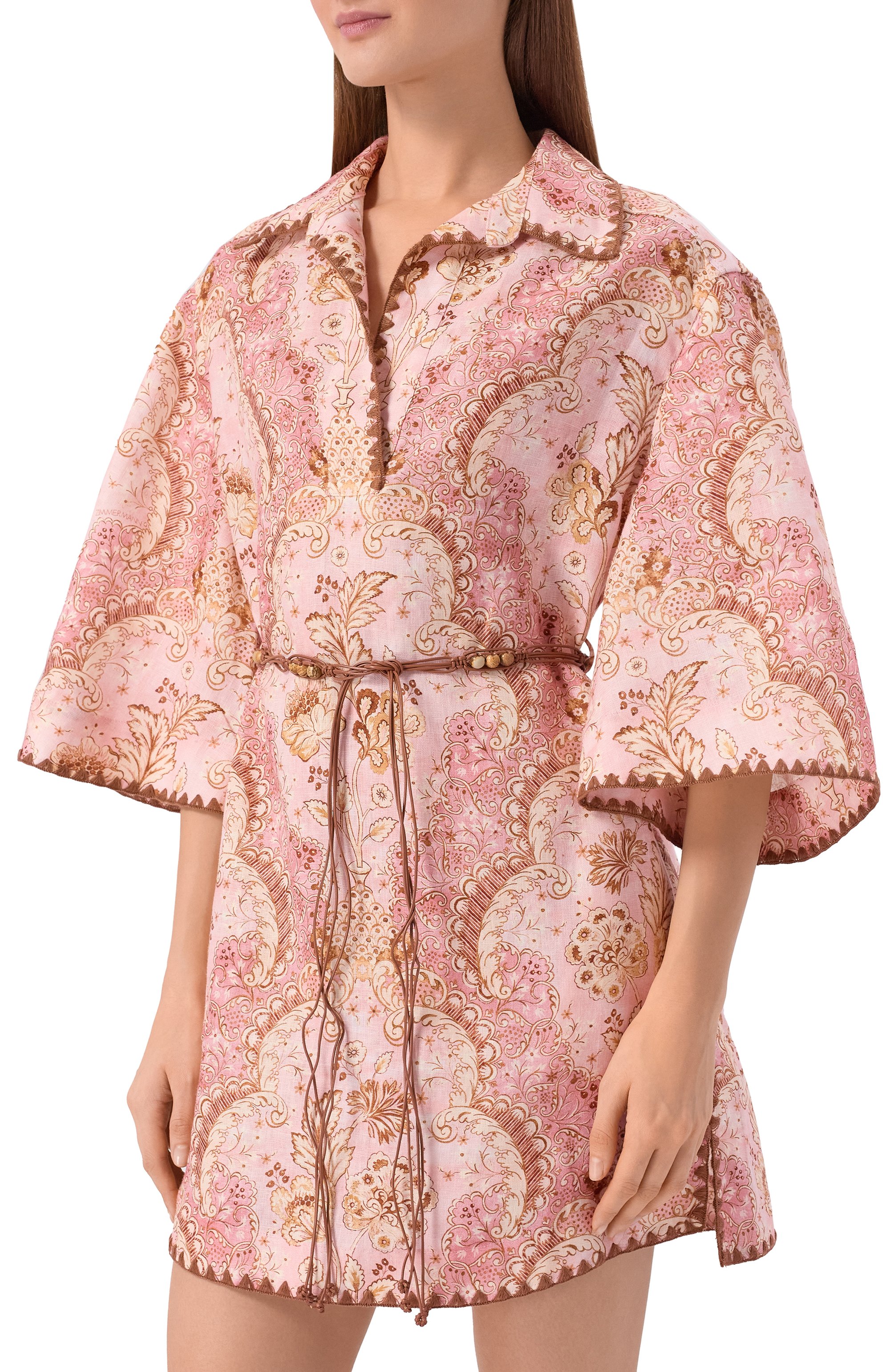 Льняное платье ZIMMERMANN, арт. 5810DRS263, фото 3