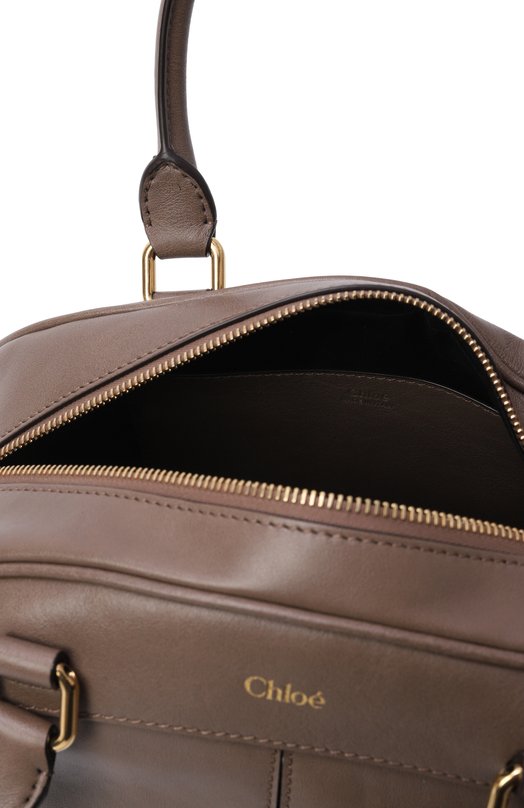 Сумка Chloé Bowling small Chloé CH26SS955Q86 Коричневый  CH26SS955Q86 Фото 5