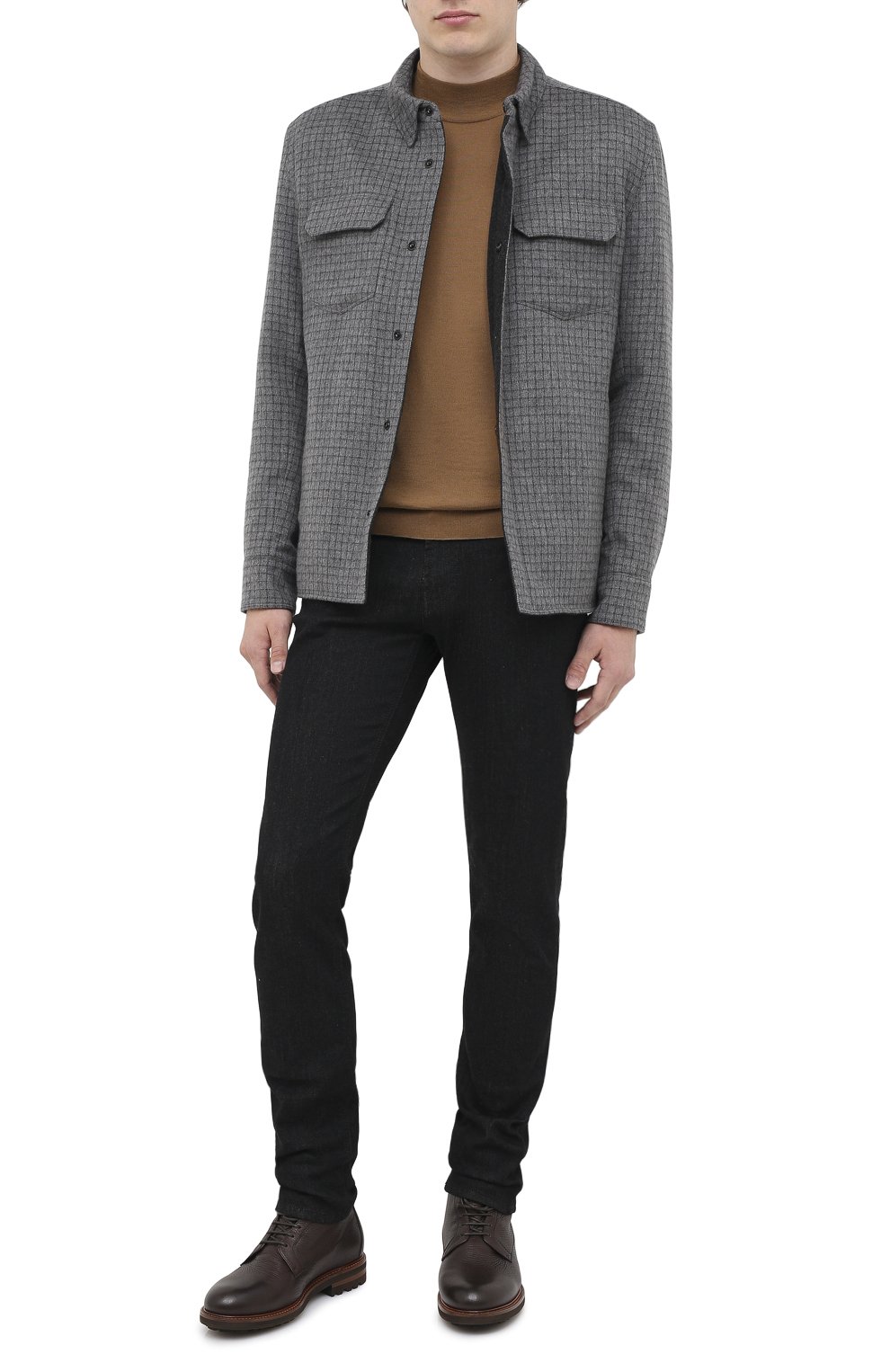 Кожаные ботинки BRUNELLO CUCINELLI, арт. MZUCSMM893, фото 2