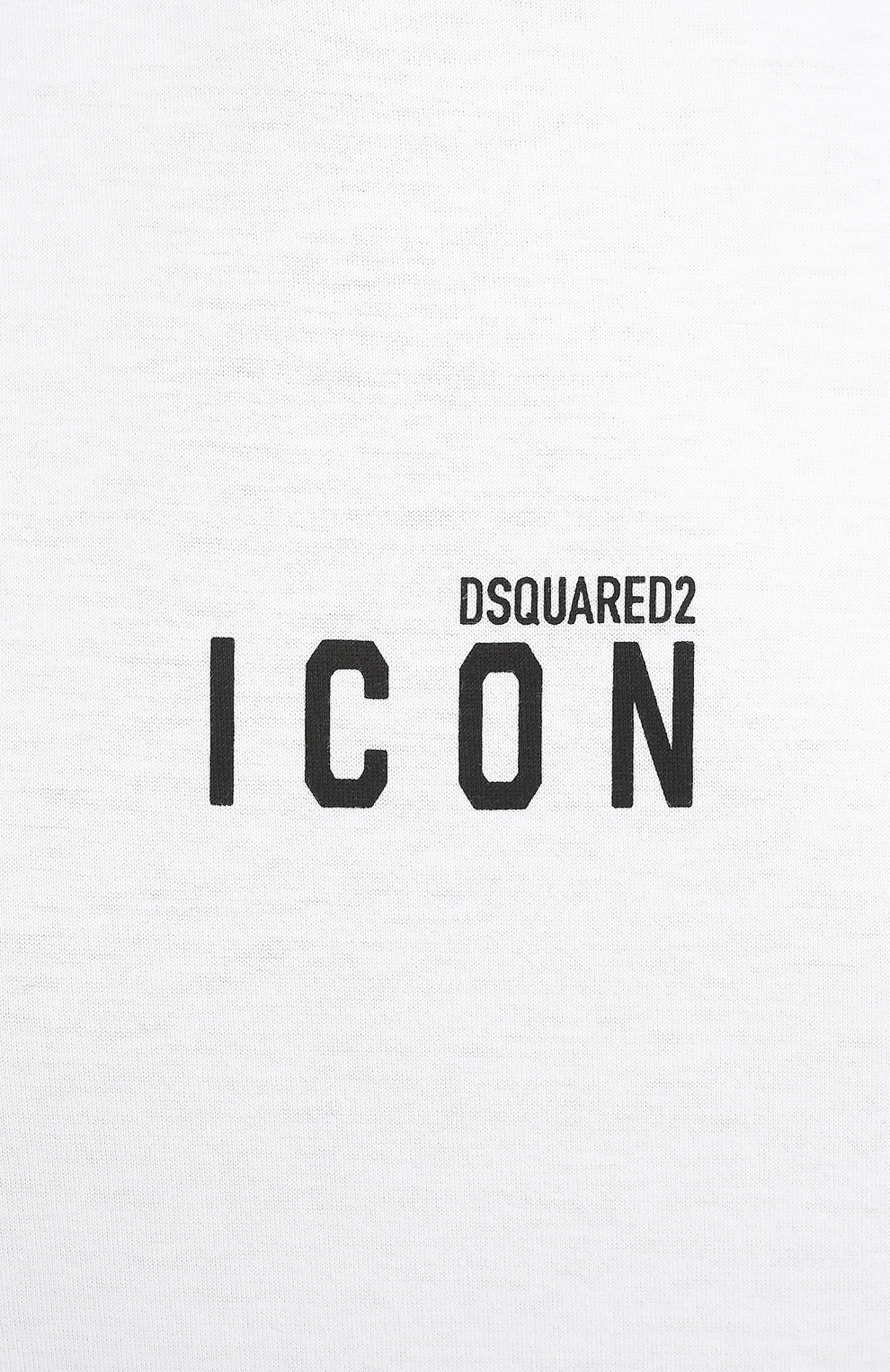 Хлопковая футболка DSQUARED2 белого цвета по цене 17900 руб., арт. S80GC0009/S23009, фото 5 Хлопковая футболка DSQUARED2, арт. S80GC0009/S23009, фото 5