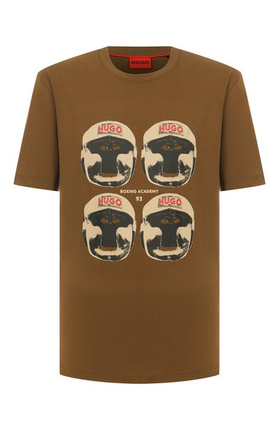 Мужская хлопковая футболка HUGO, арт. 50542560